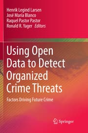 Cover von Using Open Data to Detect Organized Crime Threats