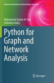 Cover von Python for Graph and Network Analysis