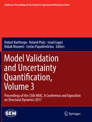 Cover von Model Validation and Uncertainty Quantification, Volume 3