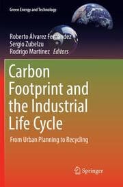 Cover von Carbon Footprint and the Industrial Life Cycle