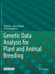 Cover von Genetic Data Analysis for Plant and Animal Breeding