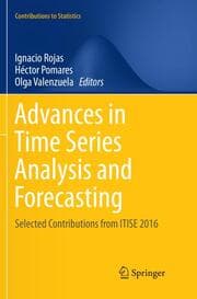Cover von Advances in Time Series Analysis and Forecasting