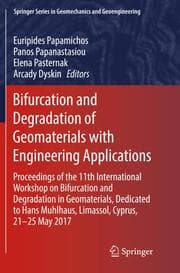 Cover von Bifurcation and Degradation of Geomaterials with Engineering Applications