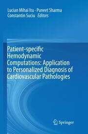 Cover von Patient-specific Hemodynamic Computations: Application to Personalized Diagnosis of Cardiovascular Pathologies