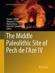 Cover von The Middle Paleolithic Site of Pech de l'Azé IV