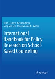 Cover von International Handbook for Policy Research on School-Based Counseling