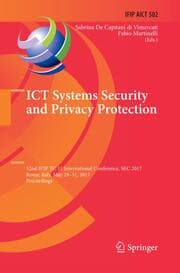 Cover von ICT Systems Security and Privacy Protection