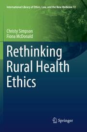 Cover von Rethinking Rural Health Ethics