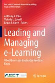 Cover von Leading and Managing e-Learning