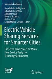 Cover von Electric Vehicle Sharing Services for Smarter Cities