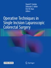 Cover von Operative Techniques in Single Incision Laparoscopic Colorectal Surgery