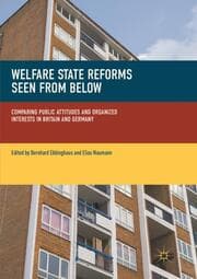 Cover von Welfare State Reforms Seen from Below