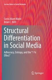 Cover von Structural Differentiation in Social Media