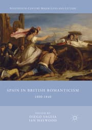 Cover von Spain in British Romanticism