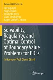 Cover von Solvability, Regularity, and Optimal Control of Boundary Value Problems for PDEs