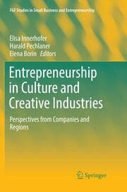 Cover von Entrepreneurship in Culture and Creative Industries