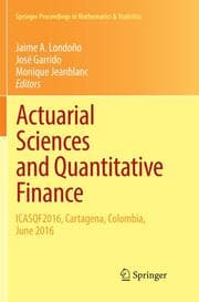 Cover von Actuarial Sciences and Quantitative Finance