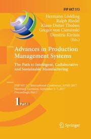 Cover von Advances in Production Management Systems. The Path to Intelligent, Collaborative and Sustainable Manufacturing