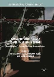 Cover von Consociationalism and Power-Sharing in Europe