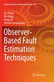 Cover von Observer-Based Fault Estimation Techniques