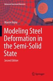 Cover von Modeling Steel Deformation in the Semi-Solid State