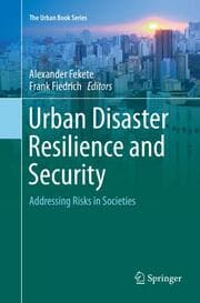 Cover von Urban Disaster Resilience and Security