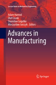 Cover von Advances in Manufacturing