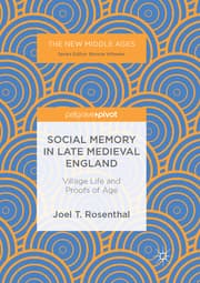 Cover von Social Memory in Late Medieval England