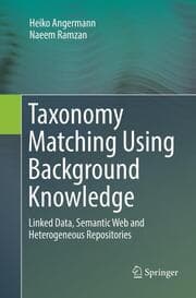 Cover von Taxonomy Matching Using Background Knowledge
