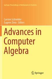 Cover von Advances in Computer Algebra