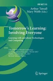 Cover von Tomorrow's Learning: Involving Everyone. Learning with and about Technologies and Computing