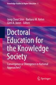 Cover von Doctoral Education for the Knowledge Society