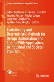 Cover von Evolutionary and Deterministic Methods for Design Optimization and Control With Applications to Industrial and Societal Problems