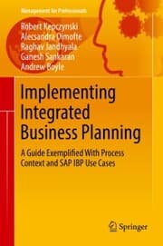 Cover von Implementing Integrated Business Planning