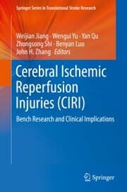 Cover von Cerebral Ischemic Reperfusion Injuries (CIRI)
