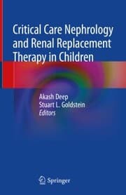 Cover von Critical Care Nephrology and Renal Replacement Therapy in Children