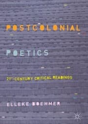 Cover von Postcolonial Poetics