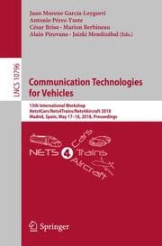 Cover von Communication Technologies for Vehicles