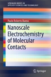 Cover von Nanoscale Electrochemistry of Molecular Contacts