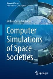 Cover von Computer Simulations of Space Societies