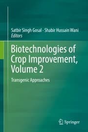 Cover von Biotechnologies of Crop Improvement, Volume 2