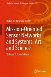 Cover von Mission-Oriented Sensor Networks and Systems: Art and Science