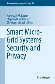 Cover von Smart Micro-Grid Systems Security and Privacy