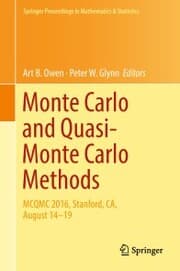Cover von Monte Carlo and Quasi-Monte Carlo Methods