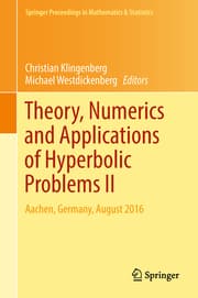 Cover von Theory, Numerics and Applications of Hyperbolic Problems II