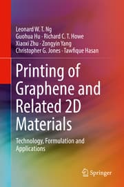 Cover von Printing of Graphene and Related 2D Materials