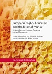 Cover von European Higher Education and the Internal Market