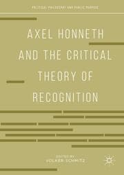 Cover von Axel Honneth and the Critical Theory of Recognition