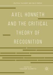 Cover von Axel Honneth and the Critical Theory of Recognition