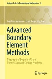 Cover von Advanced Boundary Element Methods